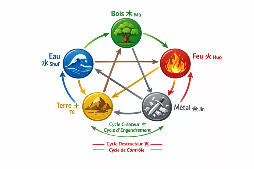 Méthode Wu Xing-Quintette du Terroir